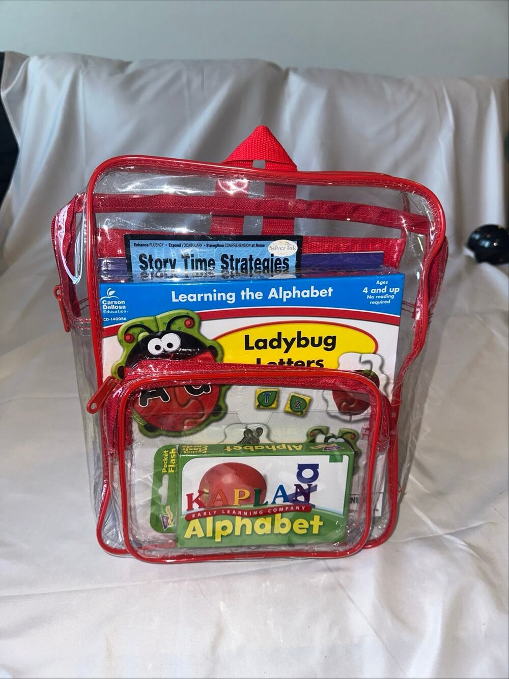 Kaplan early learning comp learning the alphabet no reading required ages 4 up